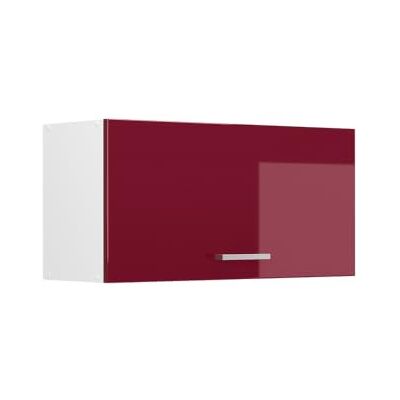 Vicco Elément haut de cuisine "R-Line", Rouge brillant/Blanc 80 cm Porte s'ouvrant vers le haut · 1 Tablette · Profondeur – 31 cm · Librement combinable · ✓ Rangement pratique Vicco Elément haut de cuisine "R-Line", Rouge brillant/Blanc 80 cm Porte s'ouvrant vers le haut · 1 Tablette · Profondeur – 31 cm · Librement combinable · ✓ Rangement pratique