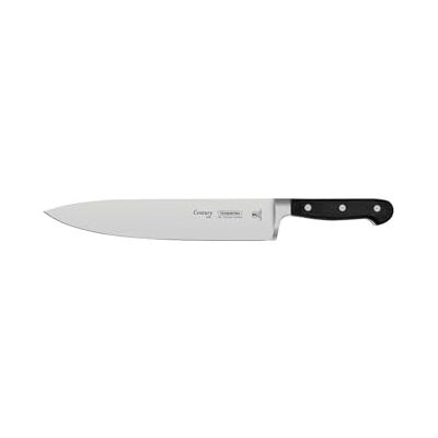 Tramontina Century koksmes, 25 cm, roestvrij staal DIN 1.4110, zwart, roestvrij Tramontina Century koksmes, 25 cm, roestvrij staal DIN 1.4110, zwart, roestvrij