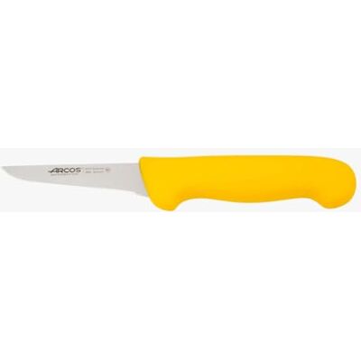 Arcos Serie 2900 – uitbeenmes – lemmet van roestvrij staal nitrum 100 mm – handvat van polypropyleen, kleur geel Arcos Serie 2900 – uitbeenmes – lemmet van roestvrij staal nitrum 100 mm – handvat van polypropyleen, kleur geel