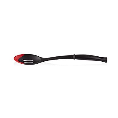 Le Creuset Professionele schuimspaan met siliconen rand, siliconen/nylon, kers, 93100300060008 Le Creuset Professionele schuimspaan met siliconen rand, siliconen/nylon, kers, 93100300060008
