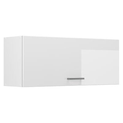 Vicco Elément haut de cuisine "R-Line", Blanc Haute brillance/Blanc 100 cm Porte s'ouvrant vers le haut · 1 Tablette · Profondeur – 31 cm · Librement combinable · ✓ Rangement pratique Vicco Elément haut de cuisine "R-Line", Blanc Haute brillance/Blanc 100 cm Porte s'ouvrant vers le haut · 1 Tablette · Profondeur – 31 cm · Librement combinable · ✓ Rangement pratique