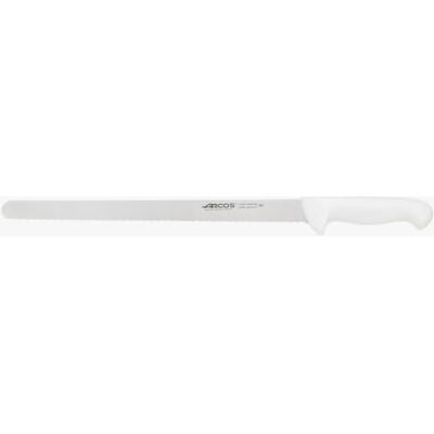 Arcos Serie 2900 Flexibel deegmes 350 mm nitrum roestvrij staal gezaagd lemmet Ingespoten handvat van wit polypropyleen Arcos Serie 2900 Flexibel deegmes 350 mm nitrum roestvrij staal gezaagd lemmet Ingespoten handvat van wit polypropyleen