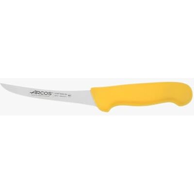 Arcos Serie 2900 – uitbeenmes – lemmet nitrum roestvrij staal 140 mm – handvat polypropyleen kleur geel Arcos Serie 2900 – uitbeenmes – lemmet nitrum roestvrij staal 140 mm – handvat polypropyleen kleur geel