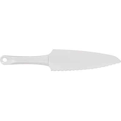 Zenker Taartmes, 29 cm, praktisch keukengerei van kunststof, keukengerei voor het snijden, optillen en serveren van taarten, zacht voor alle oppervlakken, kleur: wit Zenker Taartmes, 29 cm, praktisch keukengerei van kunststof, keukengerei voor het snijden, optillen en serveren van taarten, zacht voor alle oppervlakken, kleur: wit