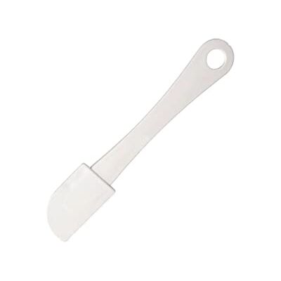 Zenker 44739 Mini-bakspatel, mini-spatel, bakspatel, kunststof, siliconen, wit, 18,5 cm Zenker 44739 Mini-bakspatel, mini-spatel, bakspatel, kunststof, siliconen, wit, 18,5 cm