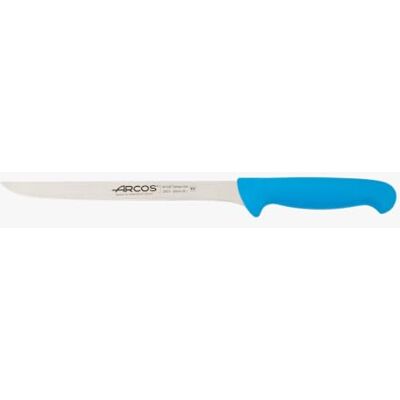 Arcos Schroefmes 20 cm lemmet van nitrum roestvrij staal, ergonomische handgreep van polypropyleen, ideaal voor schroefdraad, blauw, serie 2900, kleur zilver Arcos Schroefmes 20 cm lemmet van nitrum roestvrij staal, ergonomische handgreep van polypropyleen, ideaal voor schroefdraad, blauw, serie 2900, kleur zilver
