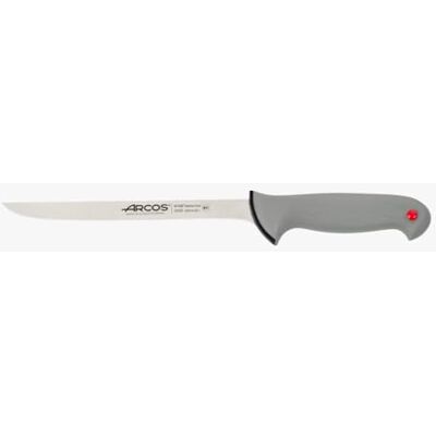 Arcos Series Colour Proof – netmes – lemmet van nitrumroestvrij staal 20,3 cm – handvat van polypropyleen bekleed met elastomeer – zwart Arcos Series Colour Proof – netmes – lemmet van nitrumroestvrij staal 20,3 cm – handvat van polypropyleen bekleed met elastomeer – zwart
