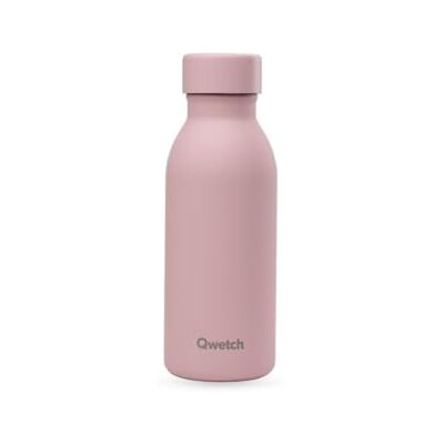 QWETCH Thermosfles 350 ml Pastel Roze ICON Ultra-compacte en elegante drinkfles van gerecycled roestvrij staal 24 uur Koud/12 uur Warm Waterdicht en draagbaar QWETCH Thermosfles 350 ml Pastel Roze ICON Ultra-compacte en elegante drinkfles van gerecycled roestvrij staal 24 uur Koud/12 uur Warm Waterdicht en draagbaar