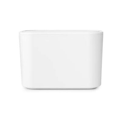 Brabantia Mindset afvalbak Ideaal voor klein afval Verwijderbaar draaibaar deksel Gemakkelijk schoon te maken Krast niet Corrosiebestendig Wit 8,5 x 15 x 10 cm Brabantia Mindset afvalbak Ideaal voor klein afval Verwijderbaar draaibaar deksel Gemakkelijk schoon te maken Krast niet Corrosiebestendig Wit 8,5 x 15 x 10 cm