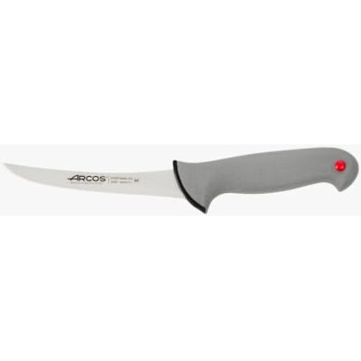 Arcos Colour Proof Serie – uitbeenmes – lemmet van roestvrij staal nitrum 140 mm – handvat van polypropyleen bekleed met elastomeer, kleur zwart Arcos Colour Proof Serie – uitbeenmes – lemmet van roestvrij staal nitrum 140 mm – handvat van polypropyleen bekleed met elastomeer, kleur zwart