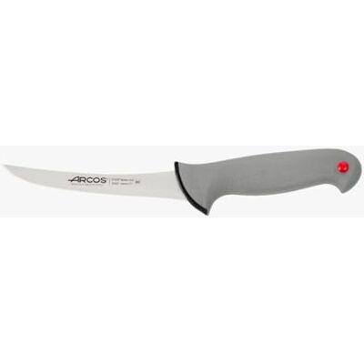 Arcos Colour Proof Serie – uitbeenmes – lemmet van roestvrij staal nitrum 140 mm – handvat van polypropyleen bekleed met elastomeer, kleur zwart Arcos Colour Proof Serie – uitbeenmes – lemmet van roestvrij staal nitrum 140 mm – handvat van polypropyleen bekleed met elastomeer, kleur zwart