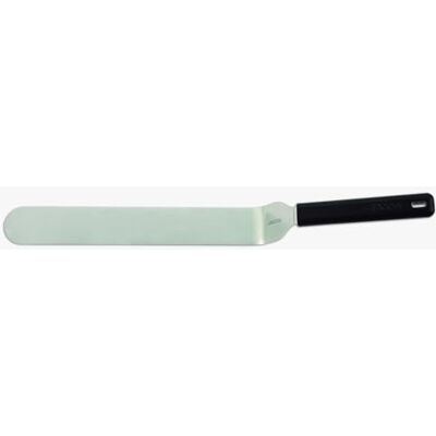 Arcos Gadgets Professional Spatel van roestvrij staal, 200 mm, handvat van polypropyleen, zwart Arcos Gadgets Professional Spatel van roestvrij staal, 200 mm, handvat van polypropyleen, zwart