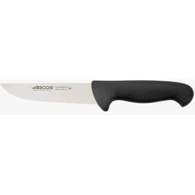 Arcos Serie 2900 – Steak-slagersmes, lemmet van nitrumroestvrij staal, 15,2 cm, handvat van zwart polypropyleen Arcos Serie 2900 – Steak-slagersmes, lemmet van nitrumroestvrij staal, 15,2 cm, handvat van zwart polypropyleen