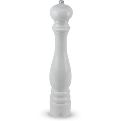 Peugeot Paris u'Select Pepermolen, 40 cm 6 vooraf gedefinieerde maalinstellingen van PEFC gelabeld hout gemaakt in Frankrijk wit gelakt Peugeot Paris u'Select Pepermolen, 40 cm 6 vooraf gedefinieerde maalinstellingen van PEFC gelabeld hout gemaakt in Frankrijk wit gelakt