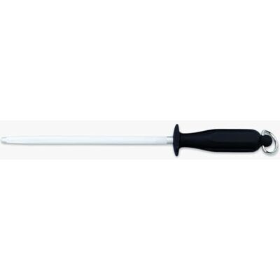 Arcos Serie Chairas Slijpstaal 22,9 cm verchroomde behuizing van koolstofstaal zwart polypropyleen handvat Arcos Serie Chairas Slijpstaal 22,9 cm verchroomde behuizing van koolstofstaal zwart polypropyleen handvat