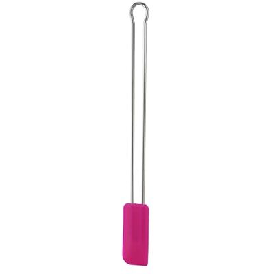 RÖSLE Pink Charity Edition Spatel, hoogwaardige spatel als kook- en keukengerei, van duurzame siliconen, 26 cm, roestvrij staal 18/10, -30 °C tot +230 °C, vaatwasmachinebestendig RÖSLE Pink Charity Edition Spatel, hoogwaardige spatel als kook- en keukengerei, van duurzame siliconen, 26 cm, roestvrij staal 18/10, -30 °C tot +230 °C, vaatwasmachinebestendig