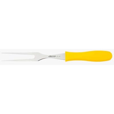 Arcos Serie 2900 – snijvork – lemmet van roestvrij staal nitrum 180 mm – handvat van polypropyleen, kleur geel Arcos Serie 2900 – snijvork – lemmet van roestvrij staal nitrum 180 mm – handvat van polypropyleen, kleur geel