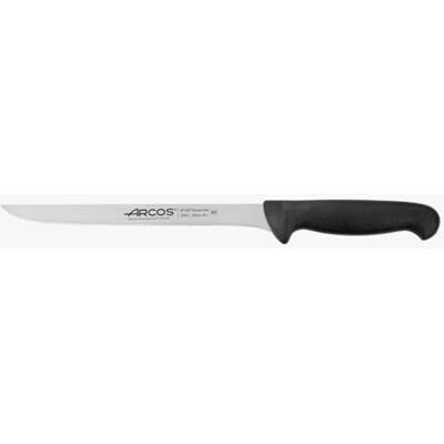Arcos Serie 2900, flexibel draadmes, lemmet van roestvrij staal nitrum, 200 mm, handvat van polypropyleen, zwart Arcos Serie 2900, flexibel draadmes, lemmet van roestvrij staal nitrum, 200 mm, handvat van polypropyleen, zwart