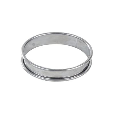 Gobel Taartcirkel van roestvrij staal Ø 18 cm – bakcirkel met opgerolde randen – hoogte 2,7 cm – snel en perfect losmaken – hoogwaardige kwaliteit – gemaakt in Frankrijk Gobel Taartcirkel van roestvrij staal Ø 18 cm – bakcirkel met opgerolde randen – hoogte 2,7 cm – snel en perfect losmaken – hoogwaardige kwaliteit – gemaakt in Frankrijk