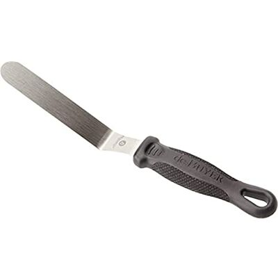 DE BUYER FKOfficium Mini-spatel van roestvrij staal 9 cm Zwart, Zilver DE BUYER FKOfficium Mini-spatel van roestvrij staal 9 cm Zwart, Zilver