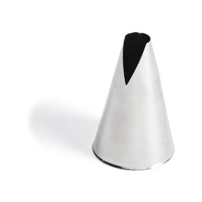 DE BUYER Saint-Honoré fitting van roestvrij staal diameter 0,9 cm 2115.20N, zilver DE BUYER Saint-Honoré fitting van roestvrij staal diameter 0,9 cm 2115.20N, zilver
