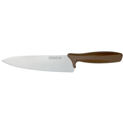 Rio Essentials Koksmes, bruin handvat, 20 cm Rio Essentials Koksmes, bruin handvat, 20 cm