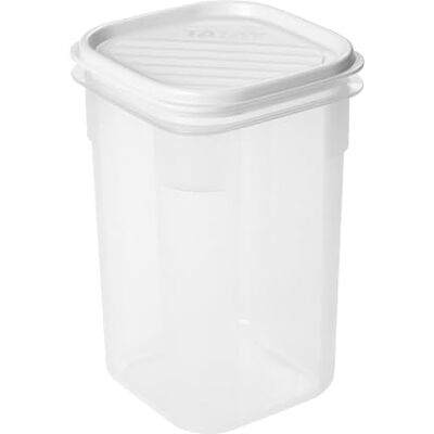 TATAY Voedselcontainer, kunststof, 1 l, top flex, BPA-vrij, 10 x 10 x 16,5 cm TATAY Voedselcontainer, kunststof, 1 l, top flex, BPA-vrij, 10 x 10 x 16,5 cm