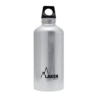 LAKEN Futura Waterfles, smalle mond, schroefdop met ring, 0,6 l, aluminium LAKEN Futura Waterfles, smalle mond, schroefdop met ring, 0,6 l, aluminium