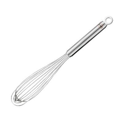 RÖSLE Cocktailgarde, hoogwaardige garde met slanke vorm voor smalle containers, roestvrij staal 18/10, vaatwasmachinebestendig, 27 cm, zilver RÖSLE Cocktailgarde, hoogwaardige garde met slanke vorm voor smalle containers, roestvrij staal 18/10, vaatwasmachinebestendig, 27 cm, zilver