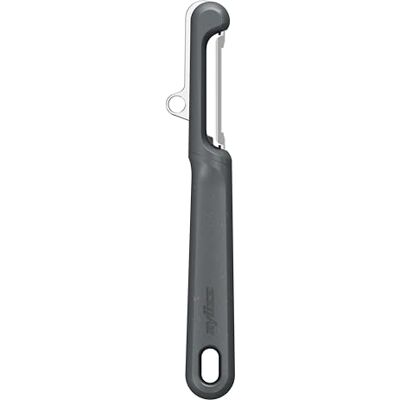 Zyliss Draaibare dunschiller voor aardappelen/groenten met duurzaam tarwestro, comfortabele grip, deksel voor meer veiligheid, roestvrij staal, geschikt voor de vaatwasser Zyliss Draaibare dunschiller voor aardappelen/groenten met duurzaam tarwestro, comfortabele grip, deksel voor meer veiligheid, roestvrij staal, geschikt voor de vaatwasser