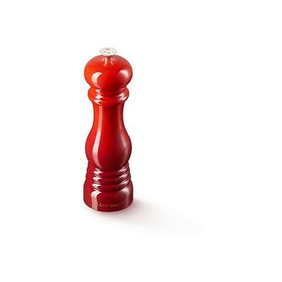 Le Creuset 96002000060000 Zoutmolen, klassiek, verstelbaar, ABS plastic, splinterbestendig, corrosiebestendig, 21 cm, kersenrood Le Creuset 96002000060000 Zoutmolen, klassiek, verstelbaar, ABS plastic, splinterbestendig, corrosiebestendig, 21 cm, kersenrood
