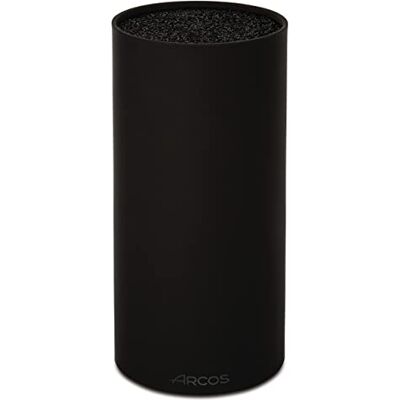 Arcos Blokken, universeel blok voor messen tot 20 cm, gemaakt van thermoplastisch elastomeer 225 mm, kleur: zwart Arcos Blokken, universeel blok voor messen tot 20 cm, gemaakt van thermoplastisch elastomeer 225 mm, kleur: zwart