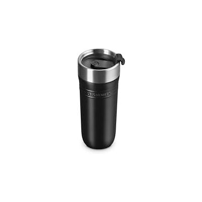 Le Creuset Geïsoleerde reisbeker roestvrij staal mat zwart 340 ml Le Creuset Geïsoleerde reisbeker roestvrij staal mat zwart 340 ml