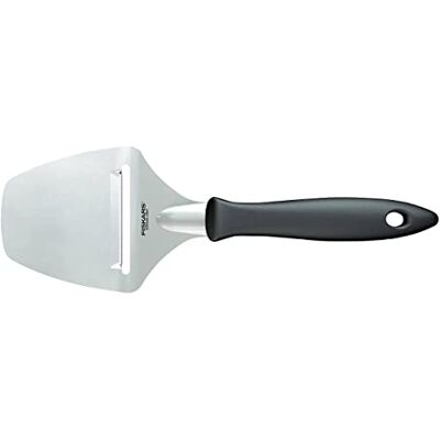 Fiskars kaassnijder met lemmet van roestvrij staal, kunststof/roestvrij Essential, zwart/zilver, 1065587 Fiskars kaassnijder met lemmet van roestvrij staal, kunststof/roestvrij Essential, zwart/zilver, 1065587