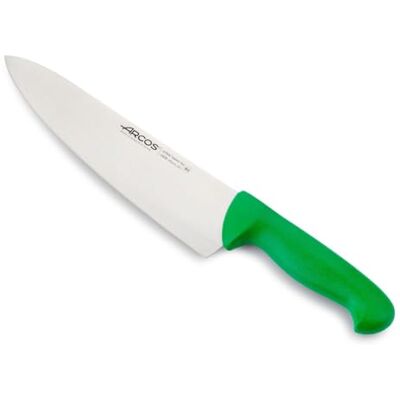 Arcos Serie 2900 – koksmes – lemmet van nitrumroestvrij staal 25,4 cm – handvat van polypropyleen groen Arcos Serie 2900 – koksmes – lemmet van nitrumroestvrij staal 25,4 cm – handvat van polypropyleen groen