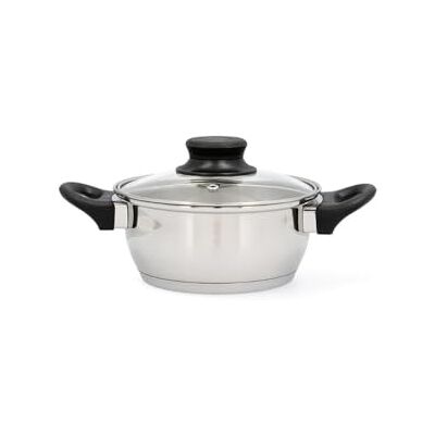 Quid Habitat QD steelpan, 18 x 8,5 cm, roestvrij staal, meerkleurig Quid Habitat QD steelpan, 18 x 8,5 cm, roestvrij staal, meerkleurig