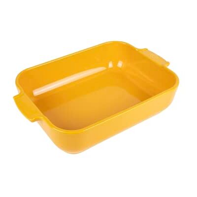 Peugeot Rechthoekige keramische ovenschaal 40 cm x 27,2 cm x 8,3 cm Inhoud: 5,2 L 10 jaar garantie Saffraan geel Peugeot Rechthoekige keramische ovenschaal 40 cm x 27,2 cm x 8,3 cm Inhoud: 5,2 L 10 jaar garantie Saffraan geel