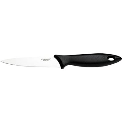 Fiskars Lemmes Essential, totale lengte 22 cm Roestvrij staal/kunststof PP, zwart, Essential, 1065568 Fiskars Lemmes Essential, totale lengte 22 cm Roestvrij staal/kunststof PP, zwart, Essential, 1065568