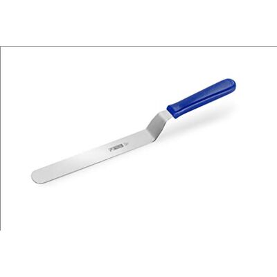 Thermohauser Hoekspatel (staal), handvat van blauwe kunststof, nuttige lengte van het lemmet 20 cm Thermohauser Hoekspatel (staal), handvat van blauwe kunststof, nuttige lengte van het lemmet 20 cm