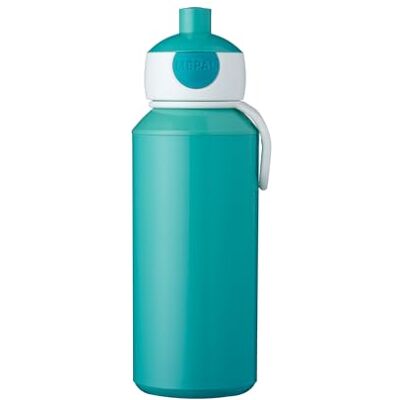 Mepal Campus pop-up drinkfles waterdichte drinkfles voor school herbruikbare drinkfles voor kinderen BPA-vrij en vaatwasmachinebestendig 400 ml turquoise Mepal Campus pop-up drinkfles waterdichte drinkfles voor school herbruikbare drinkfles voor kinderen BPA-vrij en vaatwasmachinebestendig 400 ml turquoise