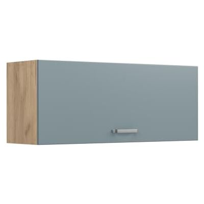 Vicco Elément haut de cuisine "R-Line", Bleu-gris/Chêne doré 100 cm Porte s'ouvrant vers le haut · 1 Tablette · Profondeur – 31 cm · Librement combinable · ✓ Rangement pratique Vicco Elément haut de cuisine "R-Line", Bleu-gris/Chêne doré 100 cm Porte s'ouvrant vers le haut · 1 Tablette · Profondeur – 31 cm · Librement combinable · ✓ Rangement pratique