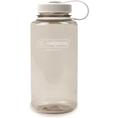 Nalgene Herbruikbare waterfles, effen, BPA-vrij, voor wandelen, fitnessstudio, onbreekbaar, katoen, 946 ml Nalgene Herbruikbare waterfles, effen, BPA-vrij, voor wandelen, fitnessstudio, onbreekbaar, katoen, 946 ml