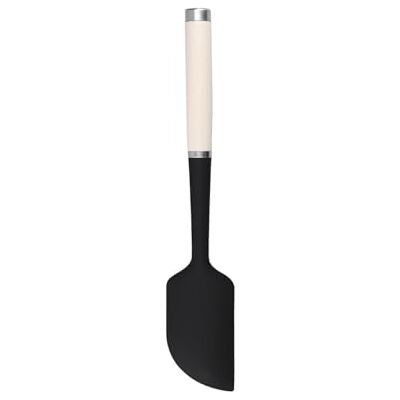 KitchenAid Spatel van siliconen, antiaanbaklaag, flexibel, vaatwasmachinebestendig, amandelcrème KitchenAid Spatel van siliconen, antiaanbaklaag, flexibel, vaatwasmachinebestendig, amandelcrème