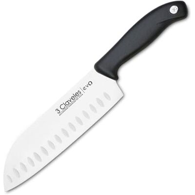 3 Claveles 3Claveles Evo Santoku-mes, 18 cm, 7 inch 3 Claveles 3Claveles Evo Santoku-mes, 18 cm, 7 inch