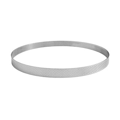 Gobel Geperforeerde taartcirkel geperforeerde bakcirkel roestvrij staal Ø 8 cm hoogte 2 cm professionele kwaliteit gemaakt in Frankrijk Gobel Geperforeerde taartcirkel geperforeerde bakcirkel roestvrij staal Ø 8 cm hoogte 2 cm professionele kwaliteit gemaakt in Frankrijk