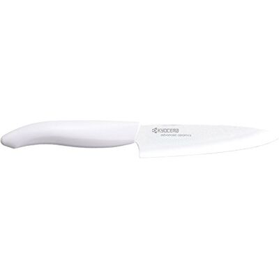 Kyocera FK-130-WH WH universeel mes, ergonomische handgreep, keramiek, wit, 13 cm Kyocera FK-130-WH WH universeel mes, ergonomische handgreep, keramiek, wit, 13 cm