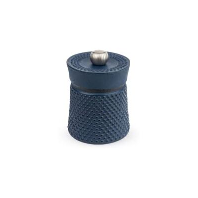 Peugeot Bali Fonte handmatige pepermolen, klassieke maalgraadinstelling, hoogte: 8 cm, gietijzer, blauw, 36621 Peugeot Bali Fonte handmatige pepermolen, klassieke maalgraadinstelling, hoogte: 8 cm, gietijzer, blauw, 36621