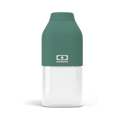 monbento Drinkfles voor kinderen MB Positive S bosgroen Kinderfles voor school, sport, picknick mini-fles kunststof 330 ml luchtdicht BPA-vrij groen monbento Drinkfles voor kinderen MB Positive S bosgroen Kinderfles voor school, sport, picknick mini-fles kunststof 330 ml luchtdicht BPA-vrij groen