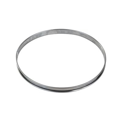 Gobel 824990 taartring, roestvrij staal, opgerolde randen, 28 cm Gobel 824990 taartring, roestvrij staal, opgerolde randen, 28 cm