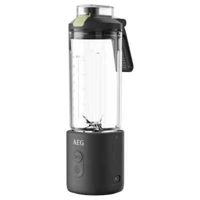 AEG PB4-1-2CG draagbare blender, lekvrije kom, 500 ml Snoerloze oplaadbare smoothiemachine Crushed Ice Smoothies in 30 seconden voor sportschool, kantoor en reizen, BPA-vrij AEG PB4-1-2CG draagbare blender, lekvrije kom, 500 ml Snoerloze oplaadbare smoothiemachine Crushed Ice Smoothies in 30 seconden voor sportschool, kantoor en reizen, BPA-vrij